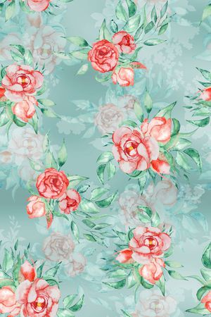 春夏华亿平台印花华亿平台图片