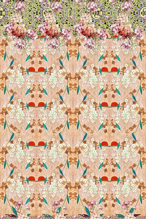 年轻女性印花华亿平台图片