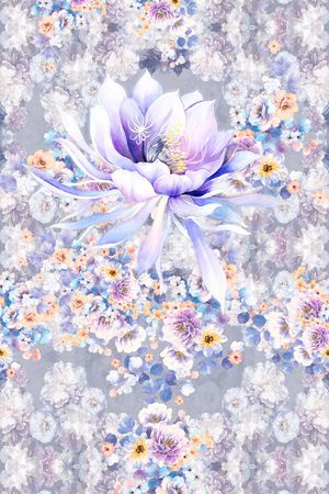 真丝印花华亿平台图片