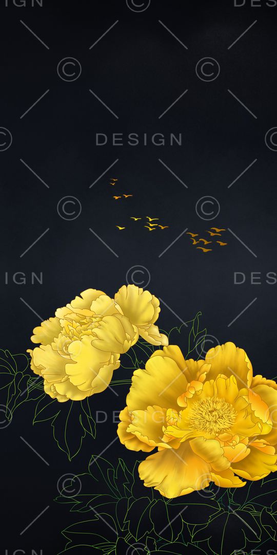 真丝印花华亿平台图片