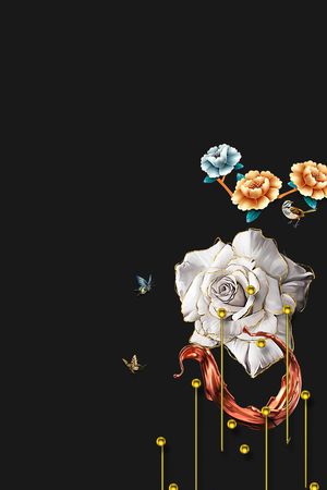 真丝印花华亿平台图片