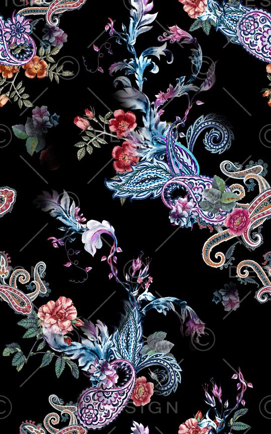 复古印花华亿平台图片