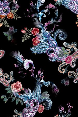 复古印花华亿平台图片