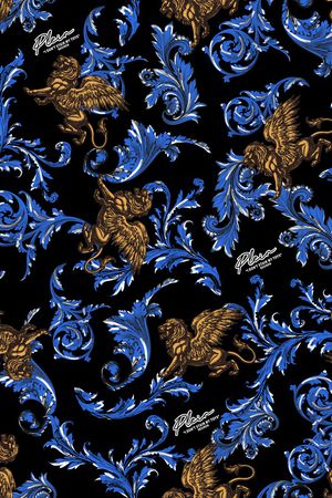 宫廷风印花华亿平台图片