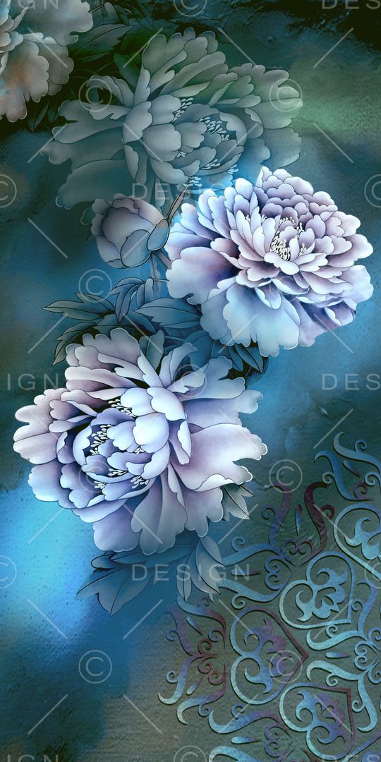 真丝印花华亿平台图片