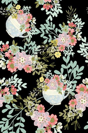 茶杯印花华亿平台图片