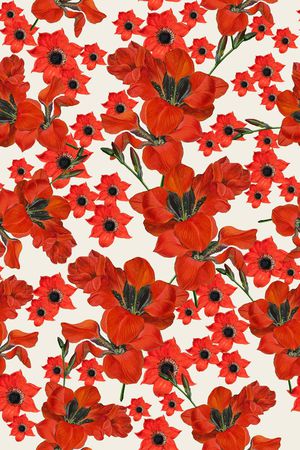 绿植树叶印花华亿平台图片