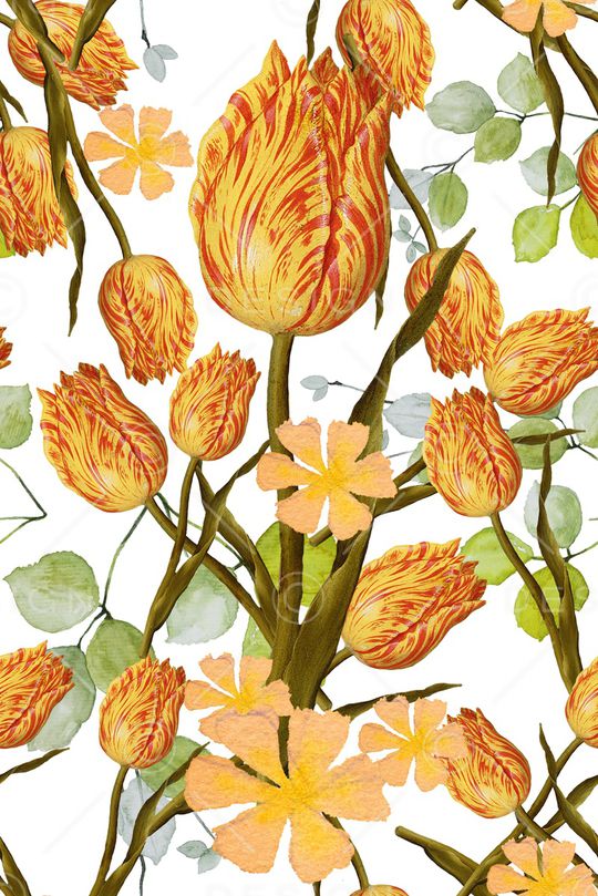 绿植树叶印花华亿平台图片