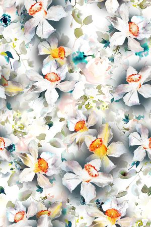 小清新印花华亿平台图片