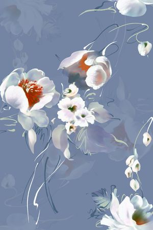 真丝印花华亿平台图片