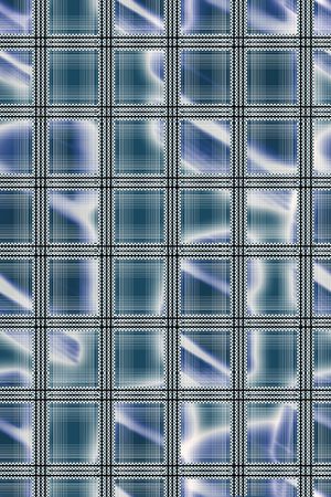 格子印花华亿平台图片