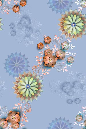 真丝印花华亿平台图片