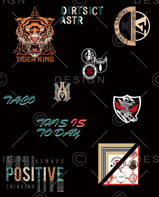 休闲印花华亿平台图片