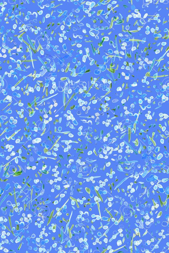 抽象花卉印花华亿平台图片