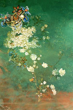 真丝印花华亿平台图片