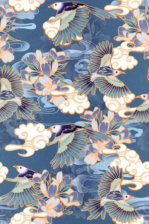 小清新印花华亿平台图片