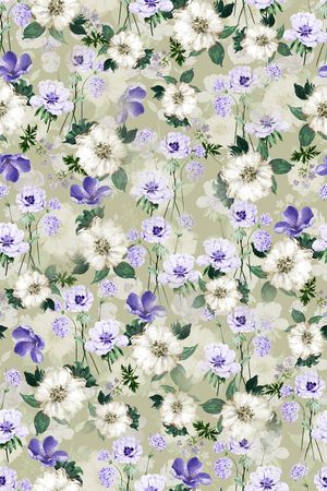 小清新印花华亿平台图片