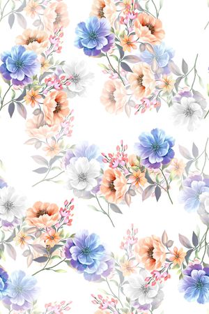 小清新印花华亿平台图片