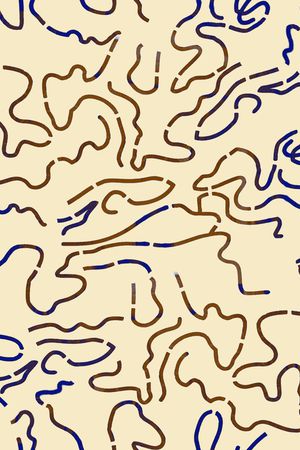 线条印花华亿平台图片