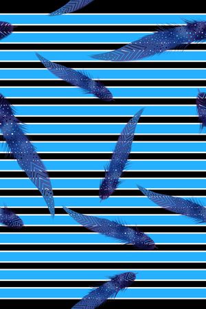 条纹印花华亿平台图片