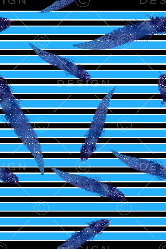 条纹印花华亿平台图片