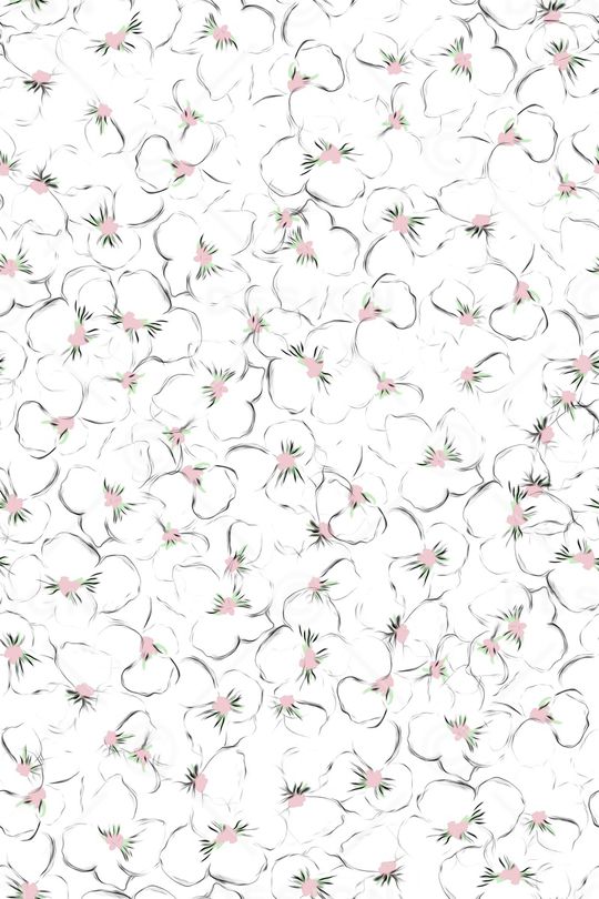 抽象花卉印花华亿平台图片