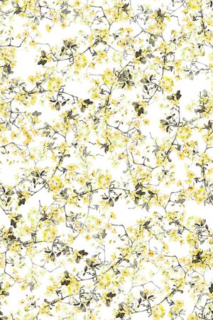 枝条印花华亿平台图片