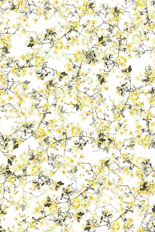 枝条印花华亿平台图片