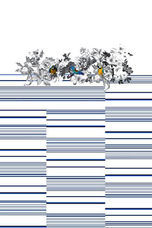 鹦鹉印花华亿平台图片