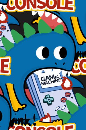 卡通动物印花华亿平台图片