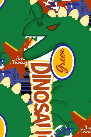 卡通动物印花华亿平台图片