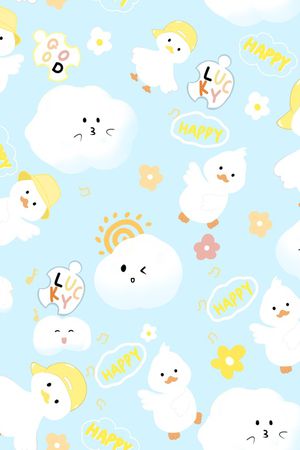 可爱印花华亿平台图片