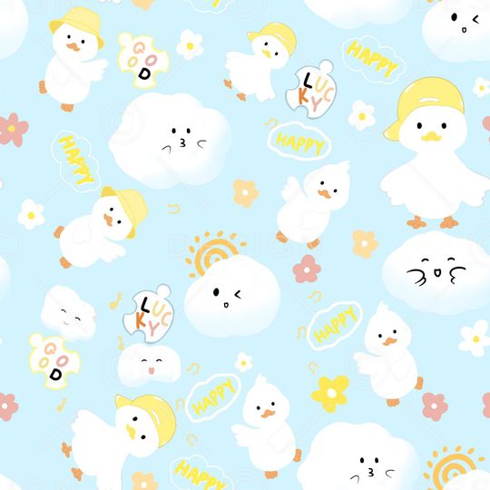 可爱印花华亿平台图片