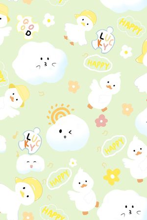 可爱印花华亿平台图片