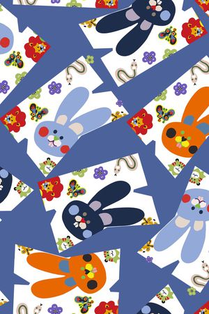 可爱印花华亿平台图片