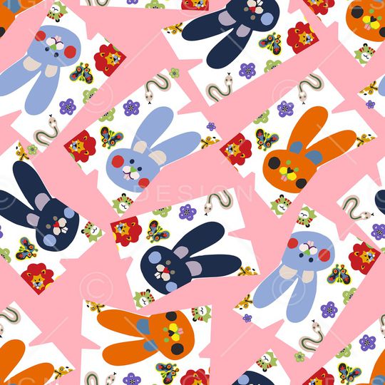 可爱印花华亿平台图片