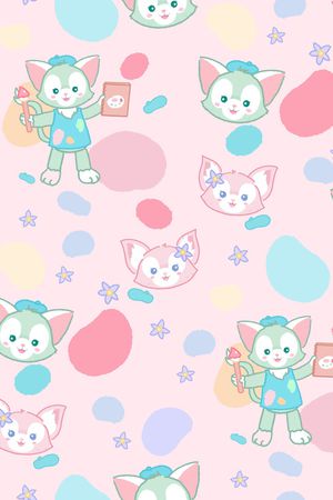 可爱印花华亿平台图片