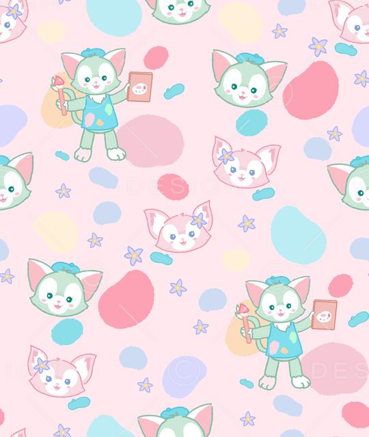 可爱印花华亿平台图片