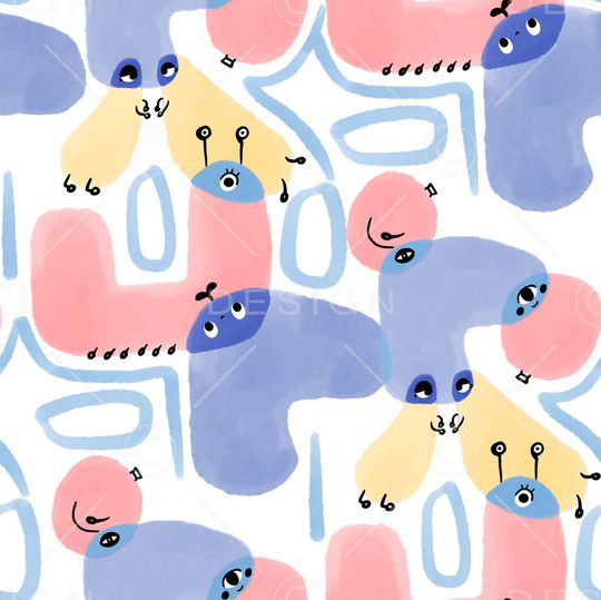 可爱印花华亿平台图片