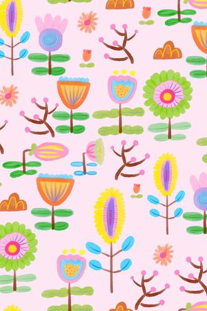 清新可爱印花华亿平台图片