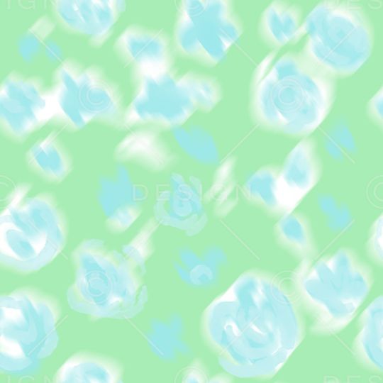 朦胧花卉印花华亿平台图片