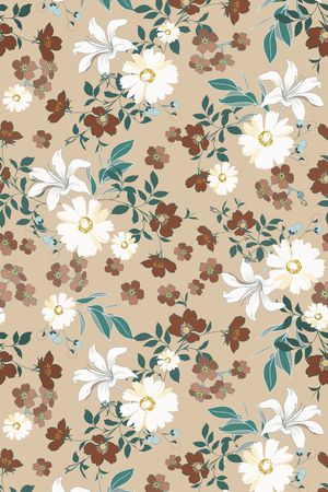 绿植树叶印花华亿平台图片