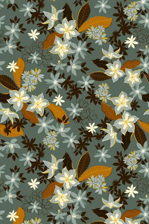 绿植树叶印花华亿平台图片