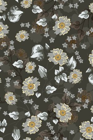 绿植树叶印花华亿平台图片