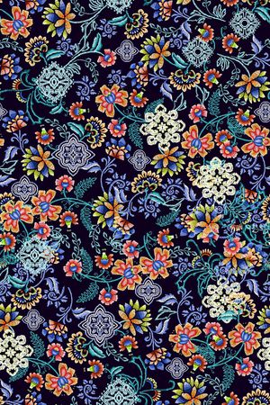 佩斯利印花华亿平台图片