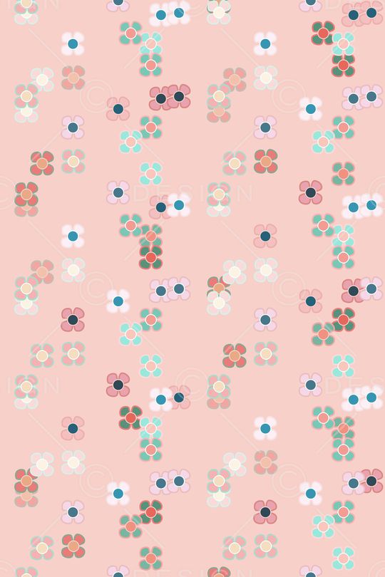 小清新印花华亿平台图片