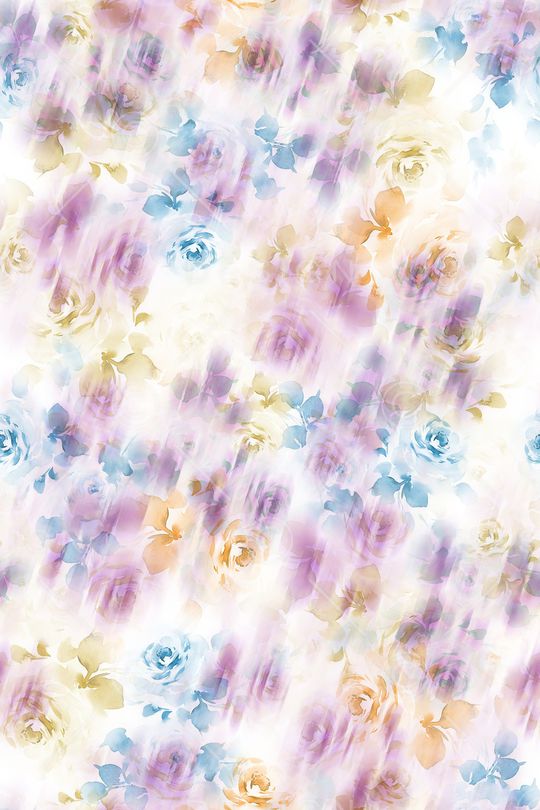 抽象花卉印花华亿平台图片