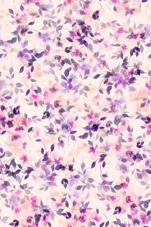 抽象花卉印花华亿平台图片