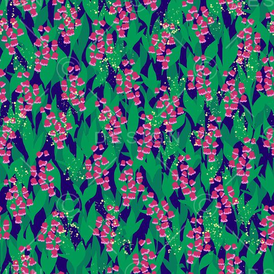 平面花卉印花华亿平台图片