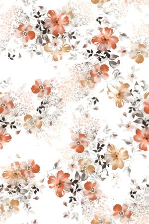 春夏华亿平台印花华亿平台图片